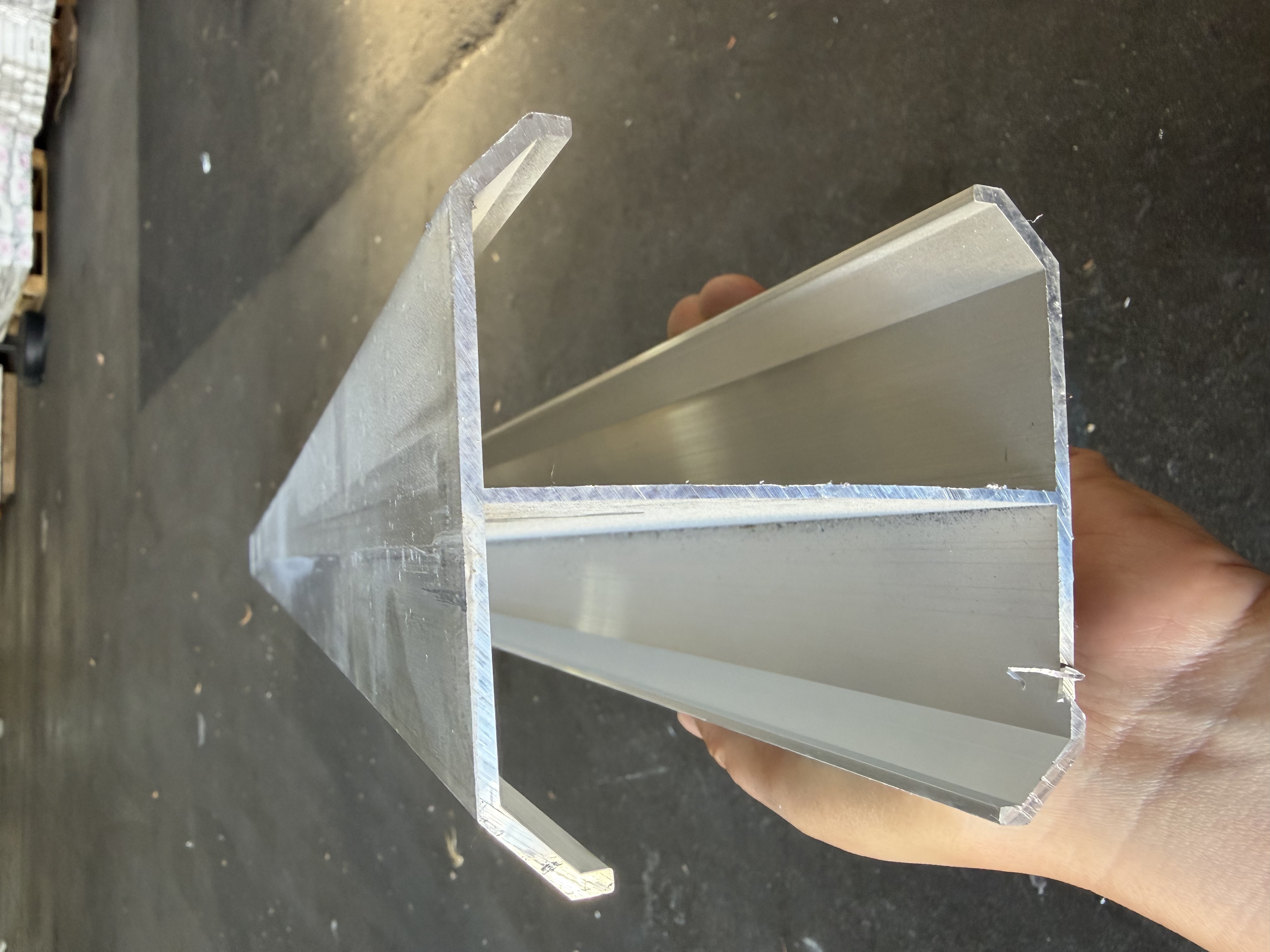 Aluminum Steel Insert for the post